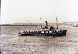 Port Elizabeth, 1924. New harbour tug Lady Elizabeth.