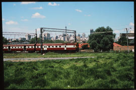 Johannesburg, January 1979. SAR 5M2A suburban train. [D Dannhauser]