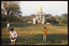 Kruger monument at Kruger Gate of Kruger Park.