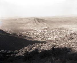 Graaff-Reinet, 1962. View from the west.