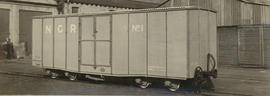 NGR closed bogie wagon No 1 for Weenen branch. Later SAR NG 8-N-1 reclassified NG FB-2.