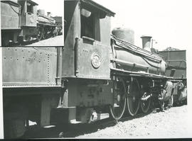 De Aar. SAR Class 10 No 735 at locomotive shed. National Collection.