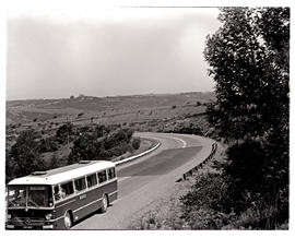 Port Elizabeth district, 1970. SAR Mercedes Benz tour bus No MT16379.