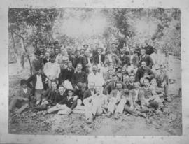 Cape Town, 1891. Railwaymen outing.