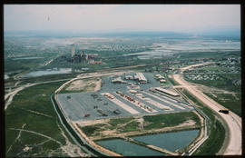 Port Elizabeth, 1982. Aerial view of goods depot.
