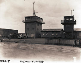 Johannesburg, 1949. Palmietfontein airport. Control tower.