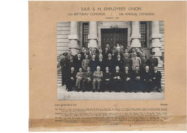 Durban, 1945. SAR&H Employees' Union 13th Annual Congress, 21st Birthday Congress.