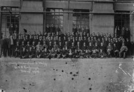 Johannesburg, 1906. CSAR Chief Accountant and staff.