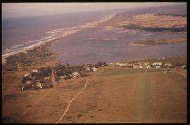 Richards Bay. Aerial view of Richards Bay Harbour area.