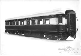 
SAR type B-3 Nos 695-696. Blue Train lounge car.
