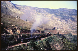 George district. SAR Class GMAM with goods train going up Montagu pass.