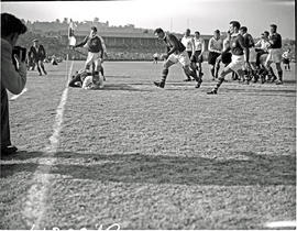 Johannesburg, 22 August 1953. Springbok rugby test against Australia at Ellis Park.