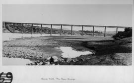 Aliwal North, 1896. Frere railway bridge over Orange River.