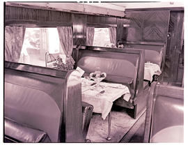 "1948. Blue Train Type A-33 dining car."