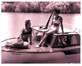 "Kimberley, 1964. Boating on the Vaal River"