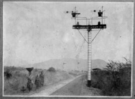 Kaapmuiden. Kaapmuiden. Junction with Barberton line. (Collection on signalling equipment)