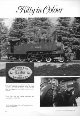 Kitson ex SAR class C locomotive. 'Kitty in Colour'.