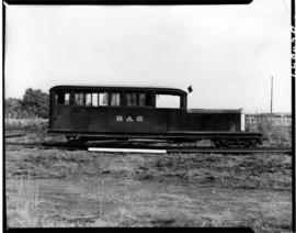 SAR railcar No MT403 'Crown Prince', as rebuilt in 1934, at Ellison Park.