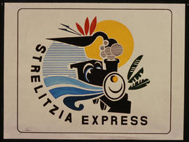 Logo of Strelitzia train between Kelso and Durban.