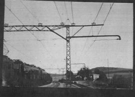 Circa 1925. Overhead cables . (Album on Natal electrification)