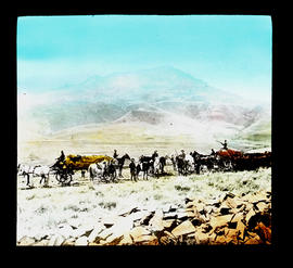 Volksrust, 1881. Boer commando at Majuba Hill.