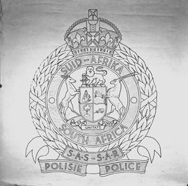 March 1954. New cup and helmet badge, Railway Police.