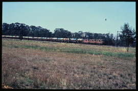 Johannesburg, October 1978. Motor car train with dual braking system near Kempton Park. [Ria Lieb...