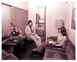 "1974. Blue Train private lounge."
