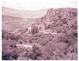 "Waterval-Onder, 1965. Road to Waterval-Boven."