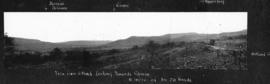Glencoe district, circa 1925. Panoramic view from Uithoek towards Glencoe showing Burnside and Bi...