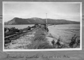 Wilderness district, January 1932. One photograph of flood damage on the George - Knysna line. (A...