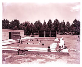 "Bethlehem, 1960. Children's swimming pool."