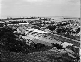 Port Elizabeth, 1950. View onto harbour from Fort Frederick.