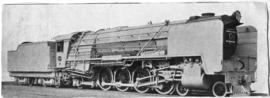 SAR Class 15F No 3014 built by North British Loco Co No 25536-25595 of 1944. Engine fitted with v...