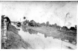 Upington, 1923. Orange River flood damage.