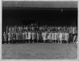 Pretoria, 1945. Troops' Goodwill Club. This club was kept going by the railway ladies of Pretoria...