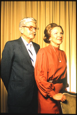 
Minister Hendrik Schoeman and wife.

