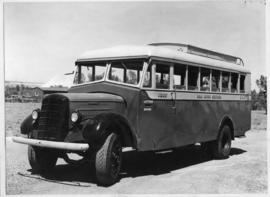 
SAR MACK (some sources quote Indiana) bus No 1207 bought during World War Two.
