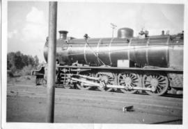 Johannesburg, April 1946. SAR Class 15AR at Braamfontein.
