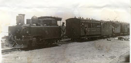 Port Shepstone. NGR narrow gauge tank locomotive, later SAR Class NG4.