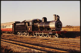 SAR Class 6A No 454 with passenger train.