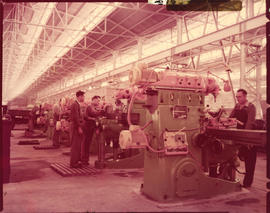 Pretoria, 1968. Milling machines at Koedoespoort workshop.