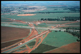 Bapsfontein, 1980. Start of construction at Sentrarand marshalling yard.