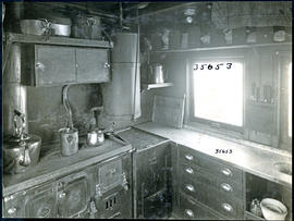 
General Manager's saloon articulated No 2, kitchen.
