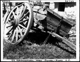 "Aliwal North district, 1978. Derelict cart."