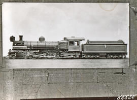 CSAR Class 10-2 No 672 unsuperheated built by North British loco Works No 18976-18980. Later SAR ...