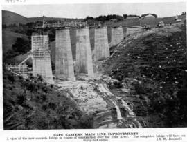Cape Eastern Main line improvements. From the SAR Magazine, June 1940.