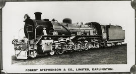 SAR Class 19D No 2726 built by Robert Stephenson & Hawthorn Ltd in 1945. Engine fitted with v...