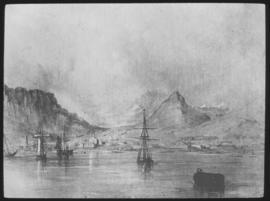 Cape Town, 1835. Devil's Peak.
