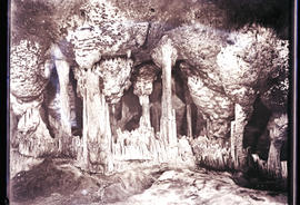 Oudtshoorn district. Interior of Cango caves.